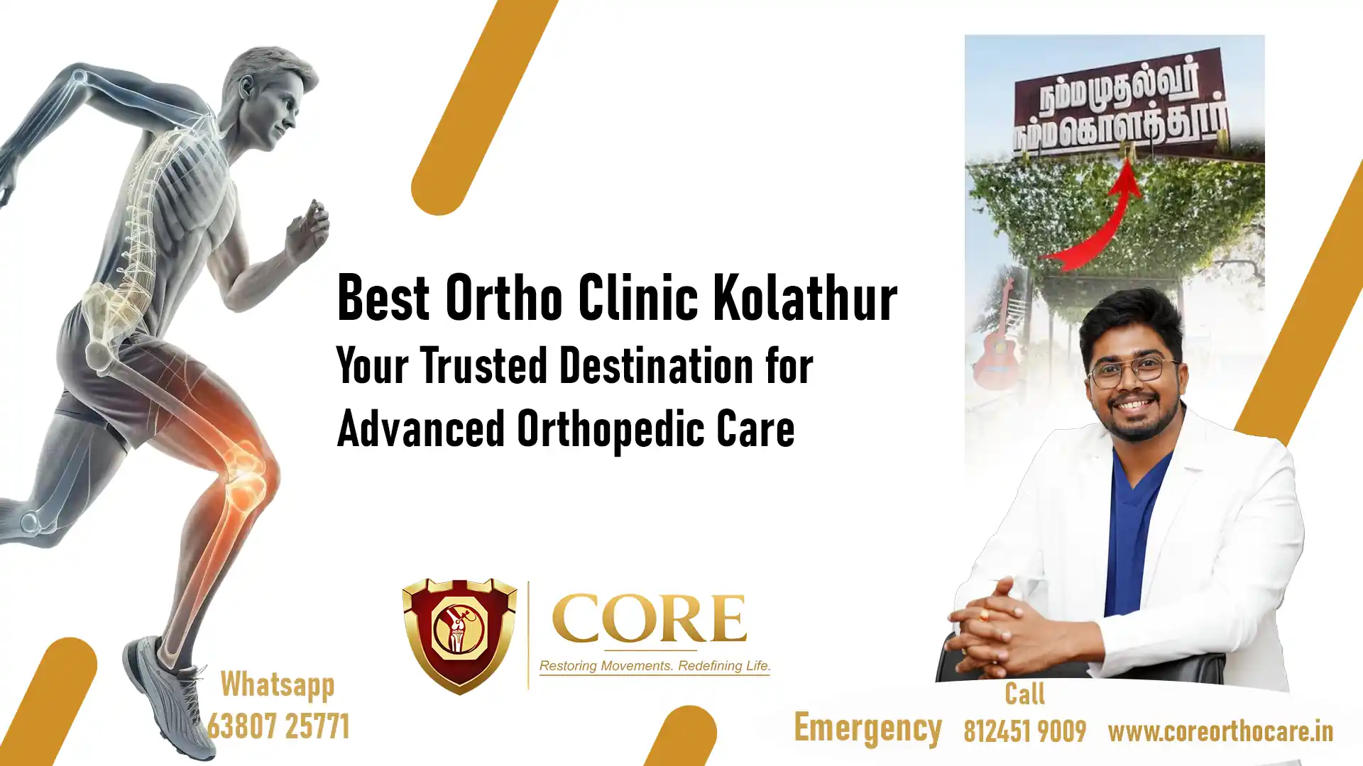 Best Ortho Clinic in Kolathur: Comprehensive Orthopedic Care for Joint, Bone & Sports Injuries